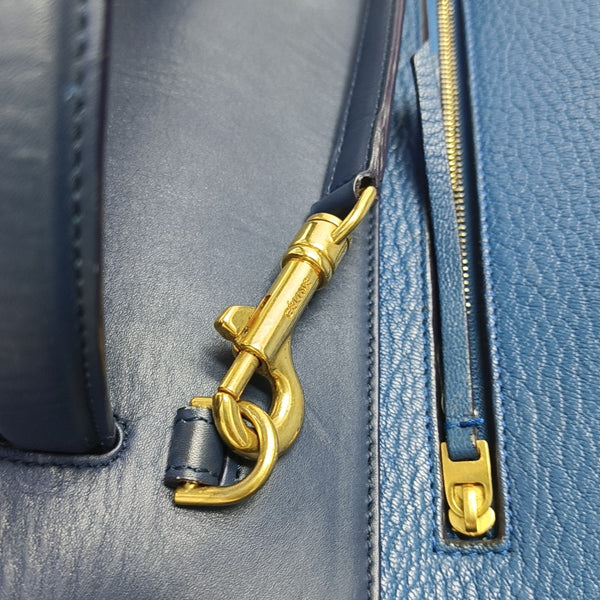 BELT Mini Calfskin Blue