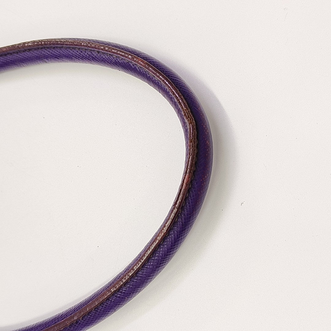 Promenade Saffiano Calfskin Purple