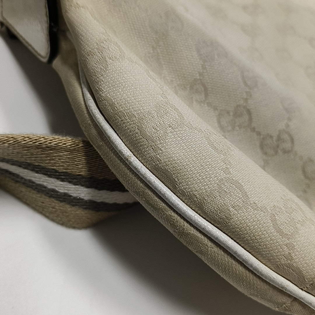Monogram Coated Canvas Beige