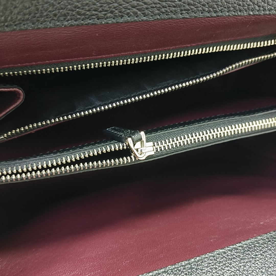 Zumi Small Calfskin Black