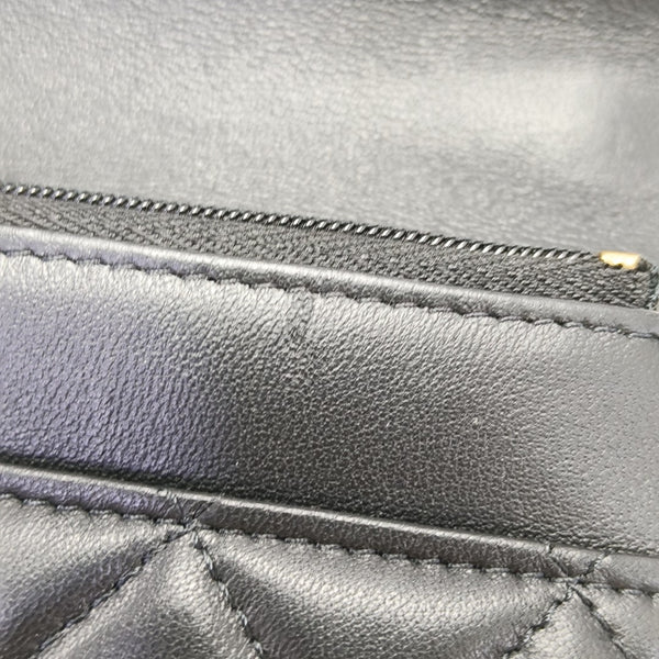 TRENDY CC Quilted Lambskin Black