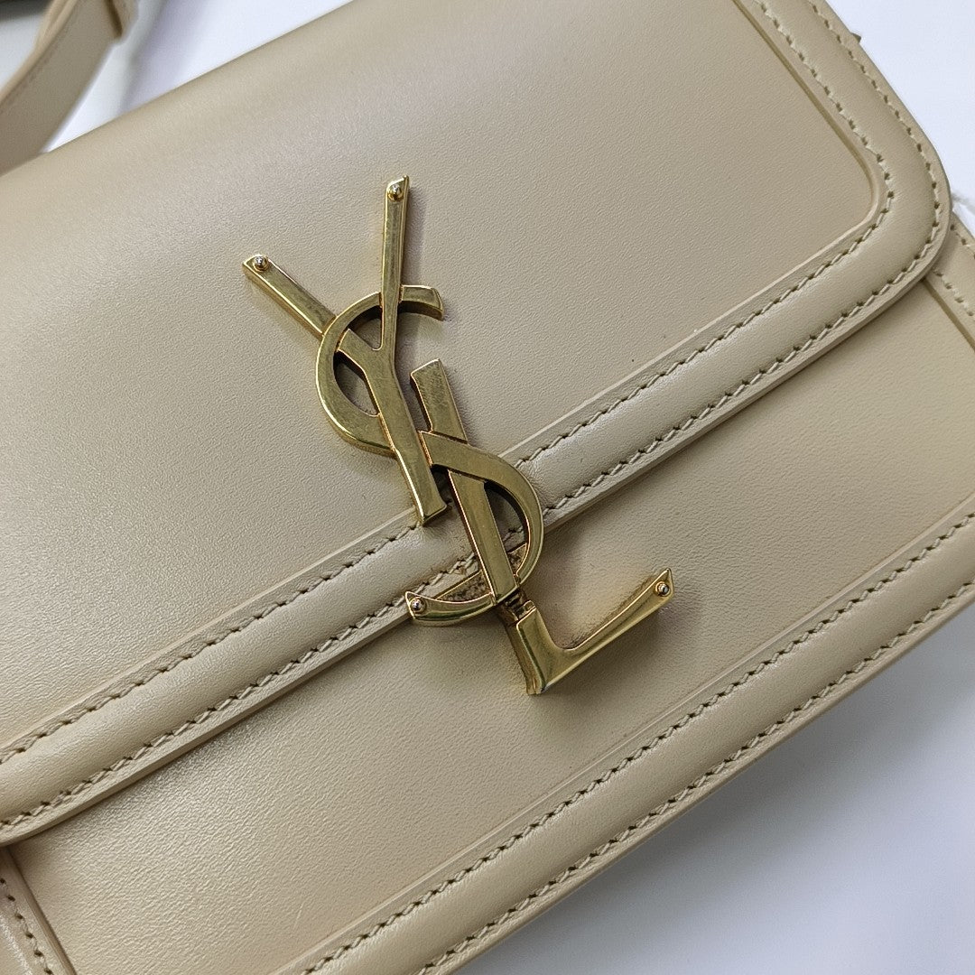 SOLFERINO Small Calfskin Beige