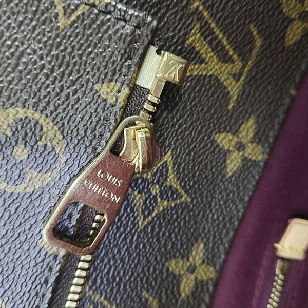 RASPAIL Monogram Coated Canvas Brown