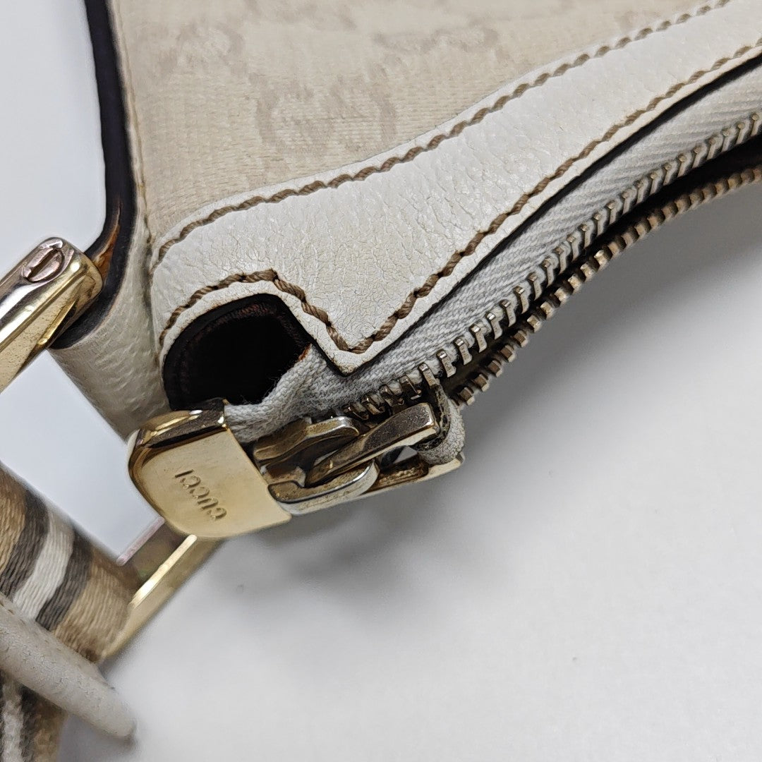 Monogram Coated Canvas Beige