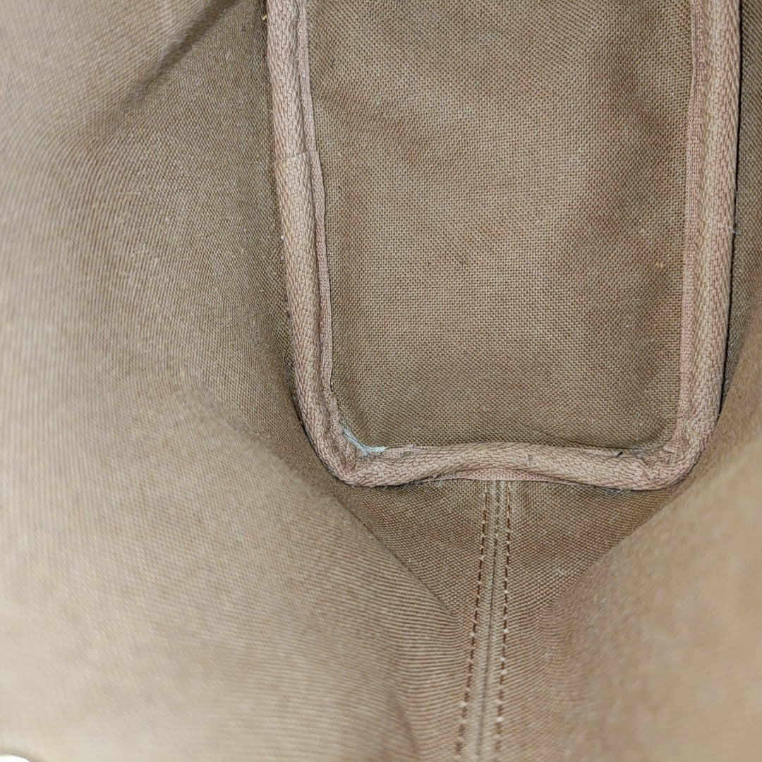 NÉONOÉ Nano Monogram Coated Canvas Brown