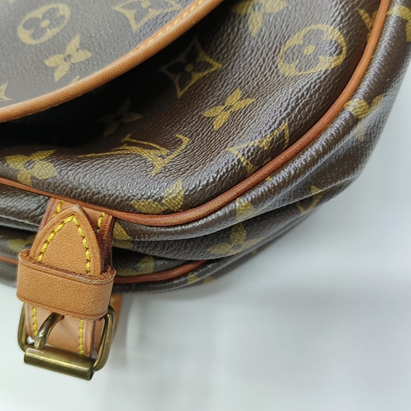 SAUMUR Monogram Coated Canvas Brown