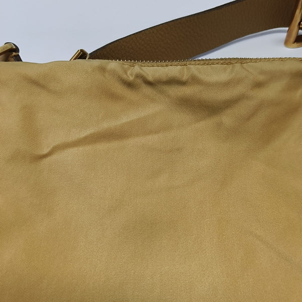 Nylon Shoulder Bag Yellow