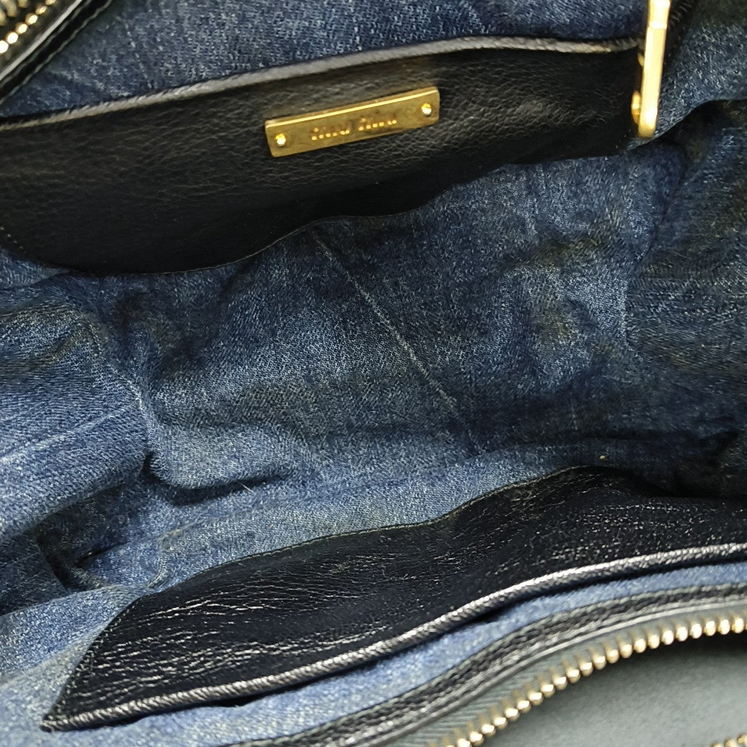 Avenue Quilted Denim Blue