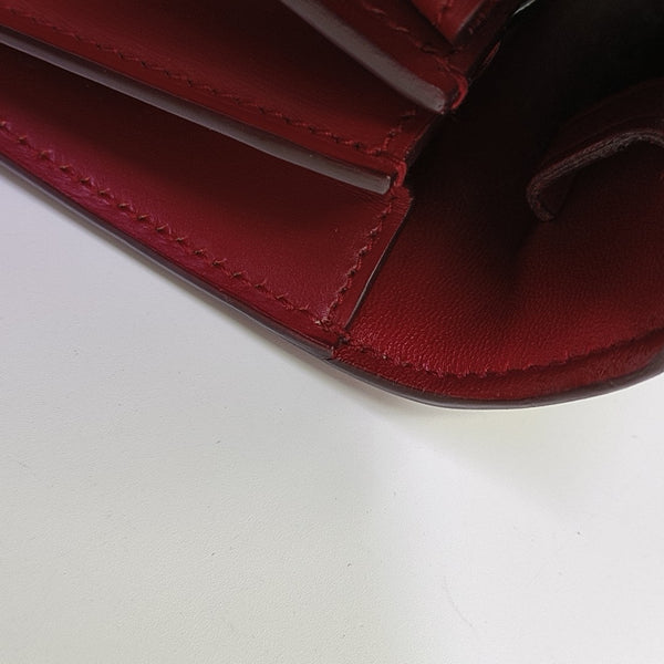 CLASSIC BOX Mini Calfskin Red