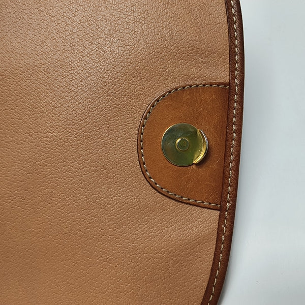 MACADAM CLUTCHES Coated Canvas Brown