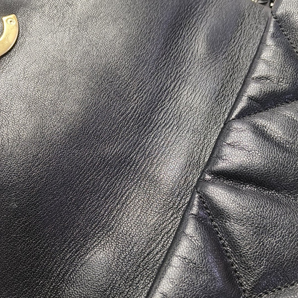 CHANEL 19 Small Quilted Lambskin Black