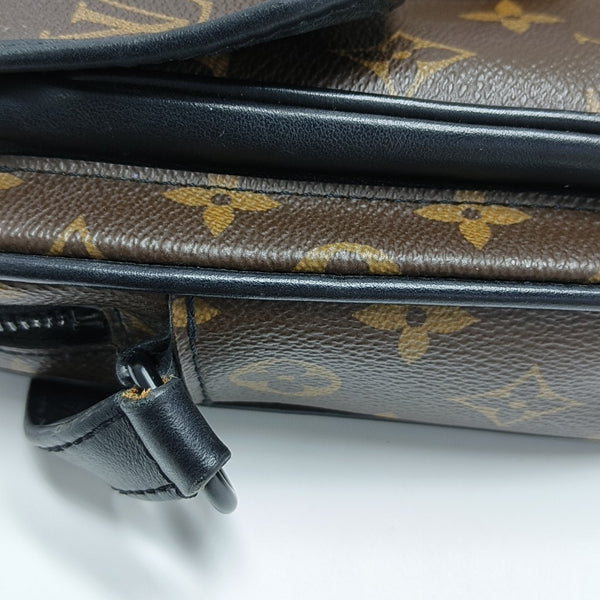CHRISTOPHER Monogram Coated Canvas Brown