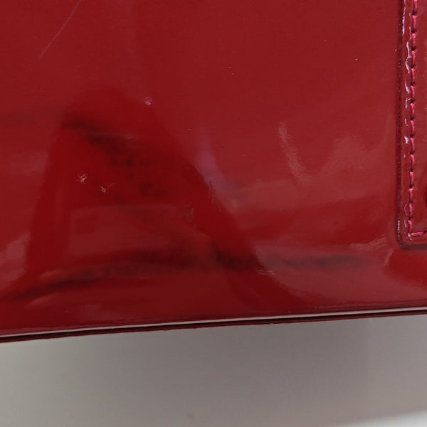 ALMA BB Monogram Patent Leather Red
