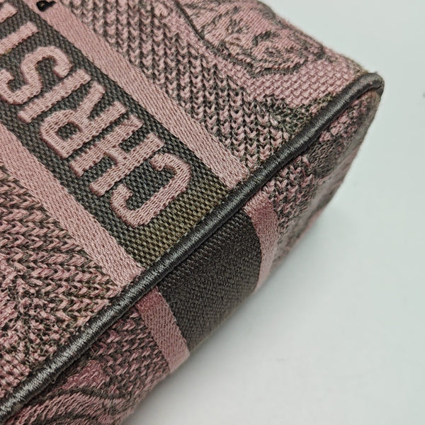 Lady Dior Mini Fabric Pink