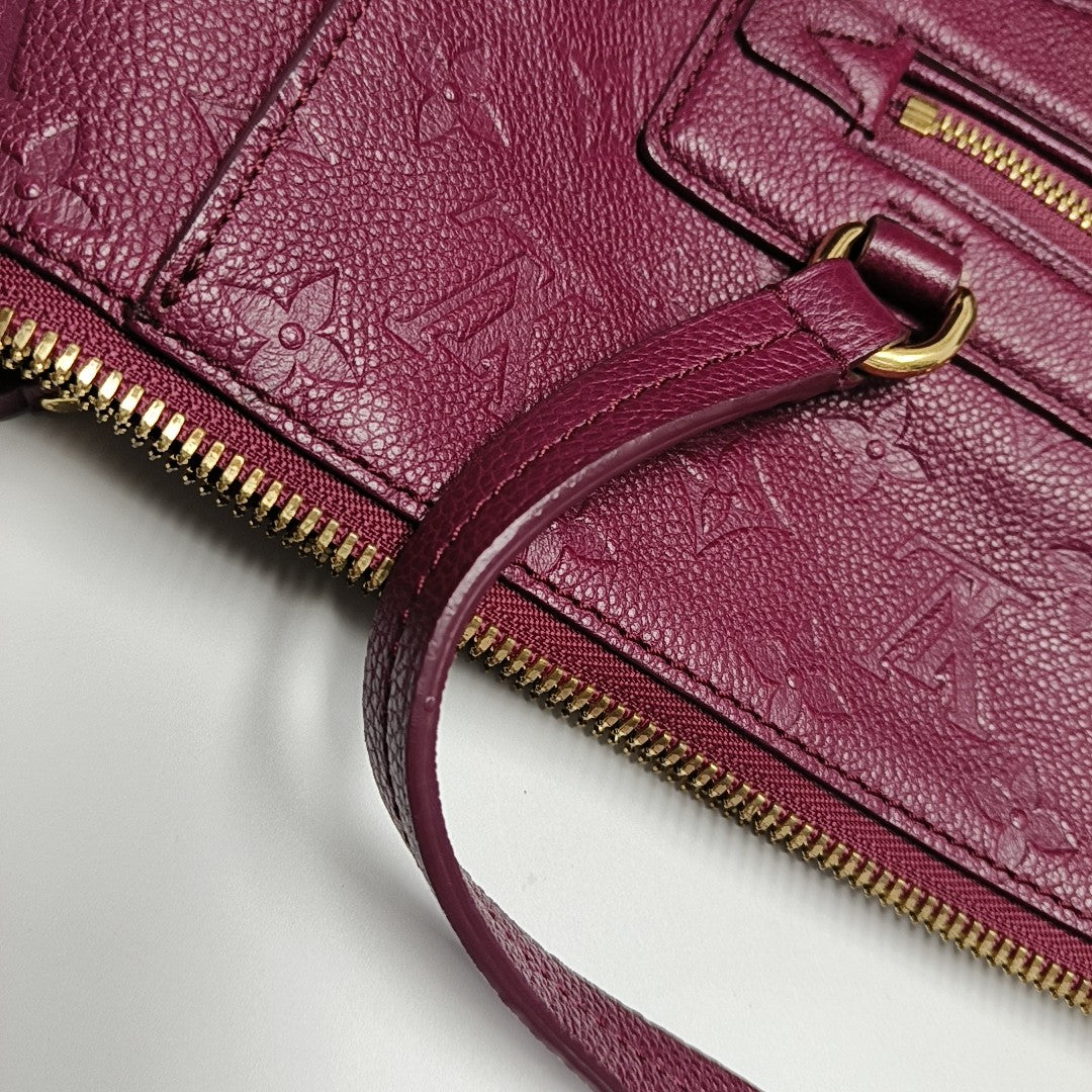 LUMINEUSE PM Monogram Calfskin Red