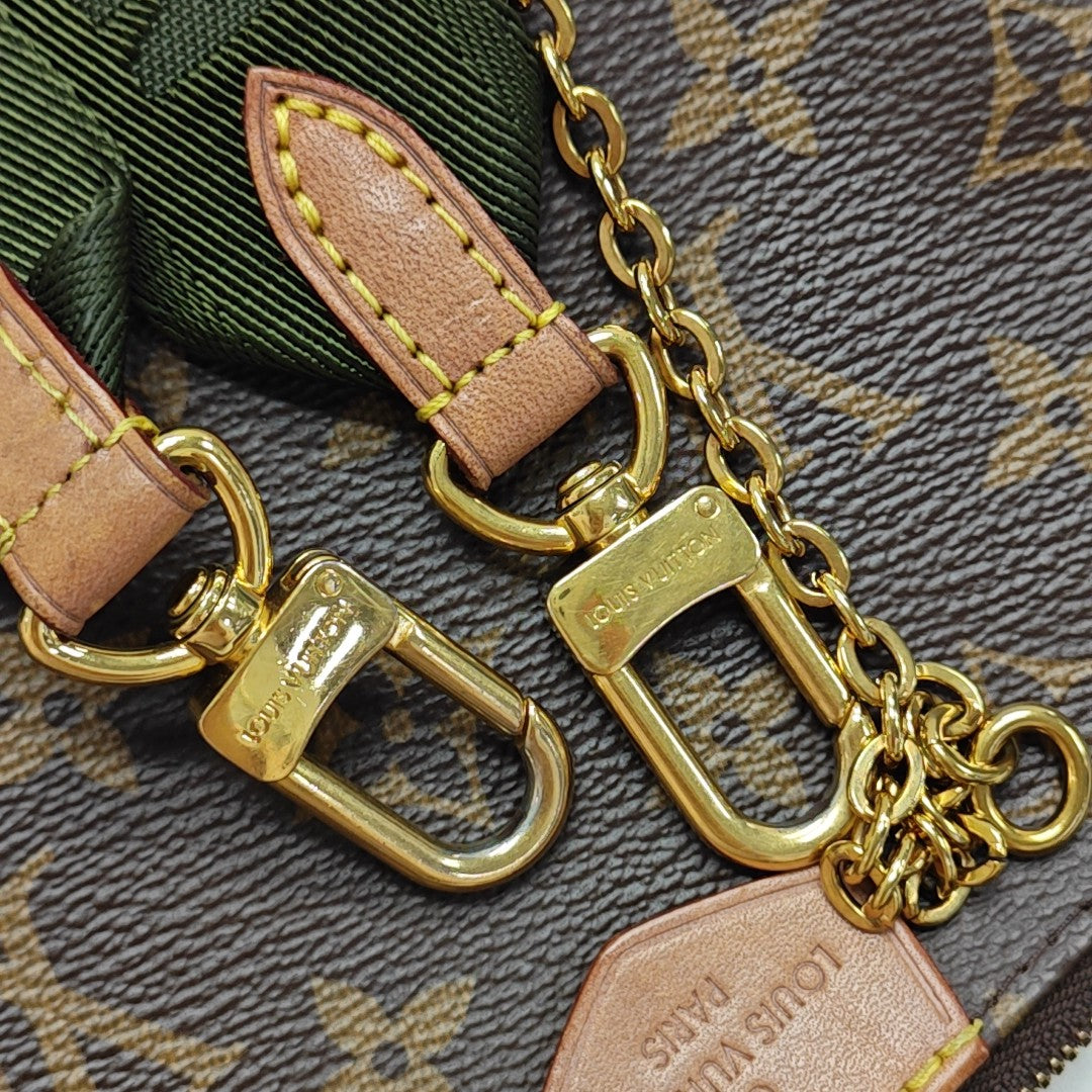 MULTI Monogram Coated Canvas Brown
