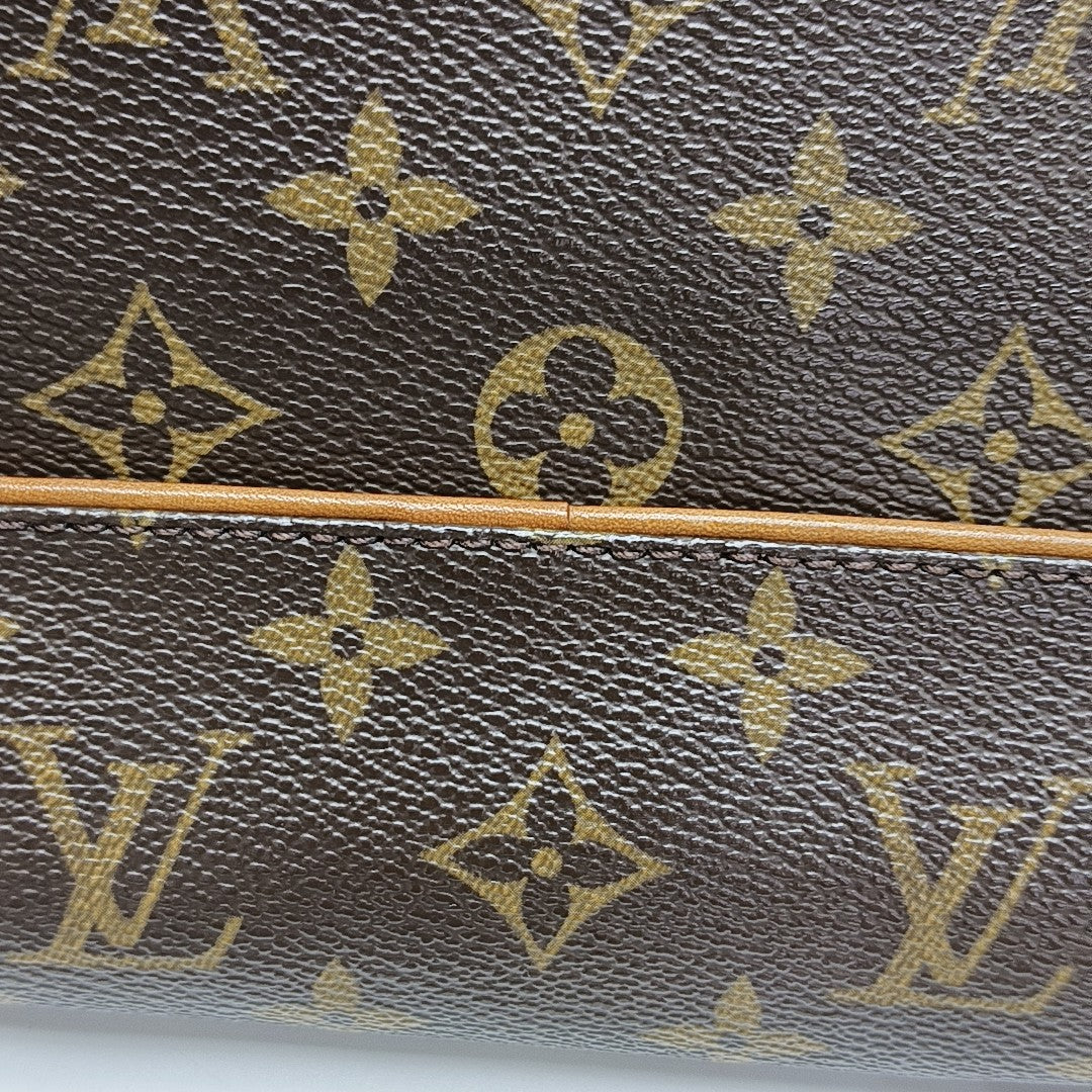 MARELLE Monogram Coated Canvas Brown