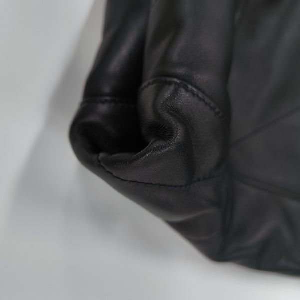 JAMIE POCHON Lambskin Black