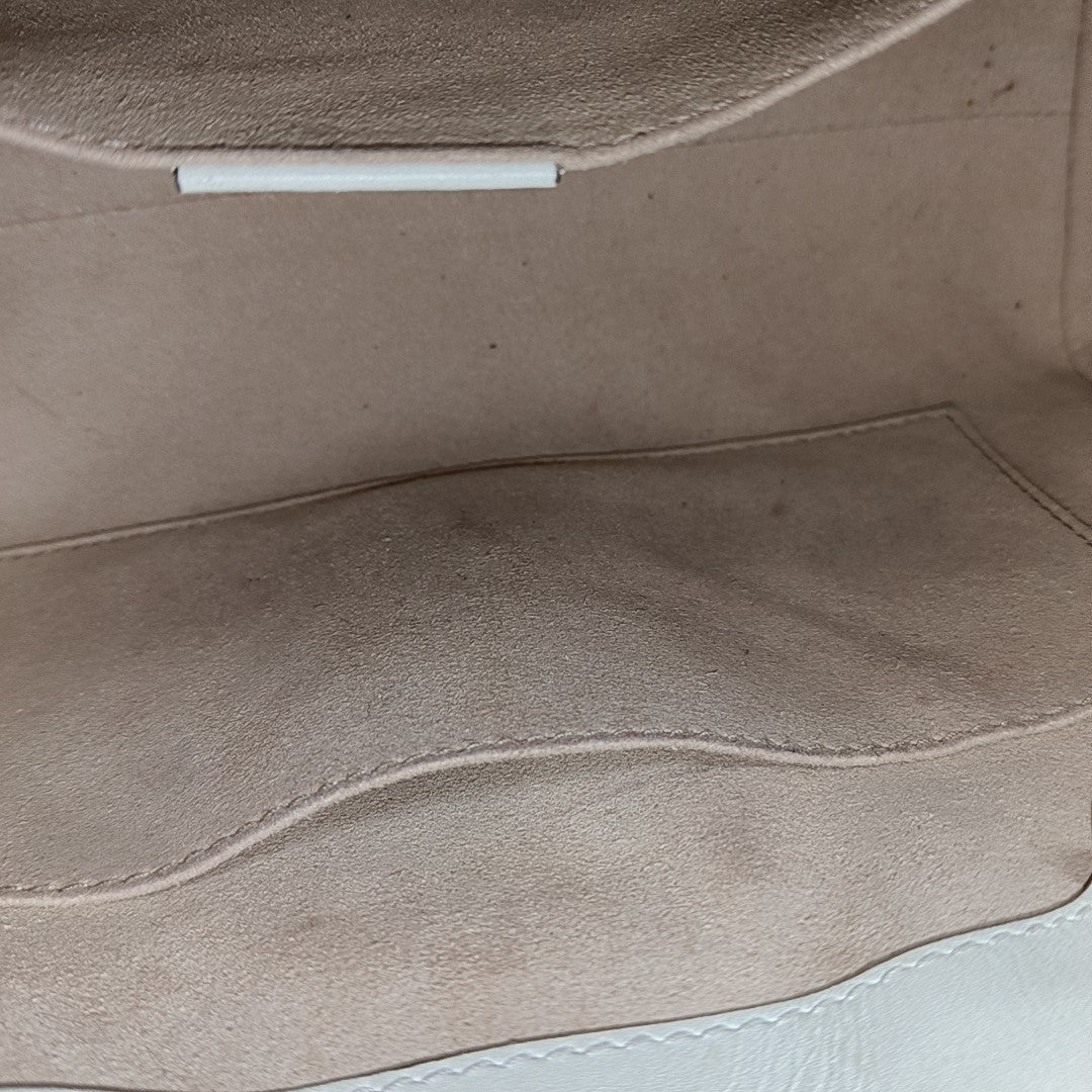 Padlock Small Monogram Coated Canvas Beige