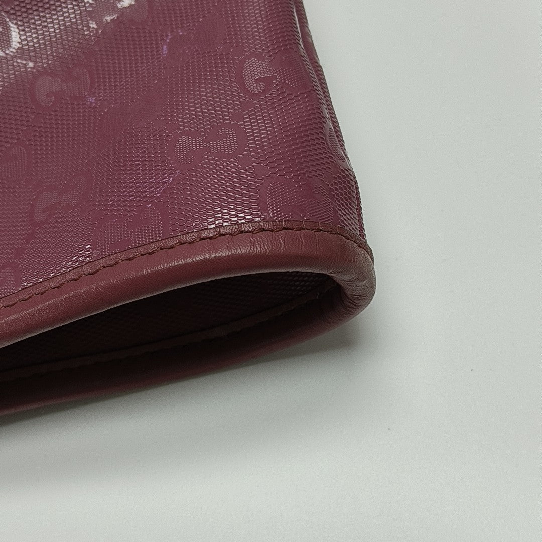 GG Imprime Monogram Coated Canvas Pink