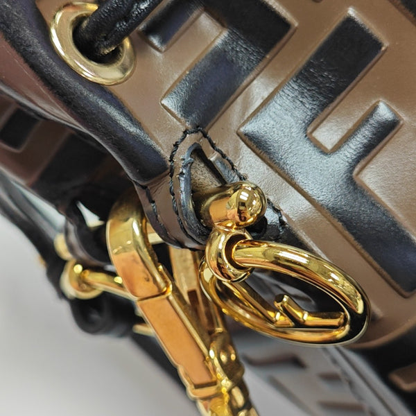 Mon Tresor Mini Monogram Calfskin Brown