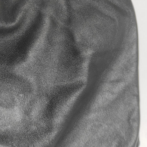 Calfskin Top Handle Bag Black