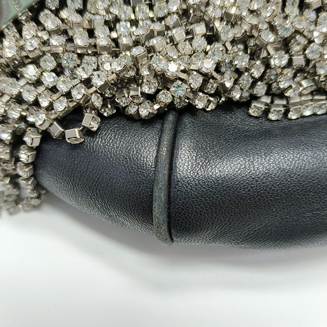Fringed Lambskin Black