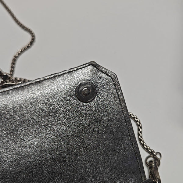 Matelassé Quilted Lambskin Silver