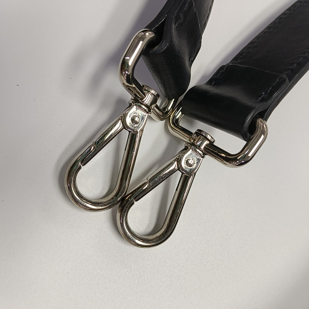 Galleria Large Calfskin Black