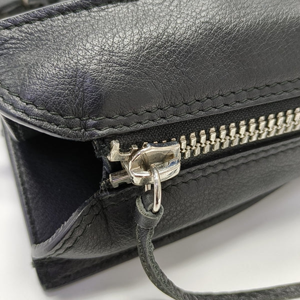 Papier Calfskin Black