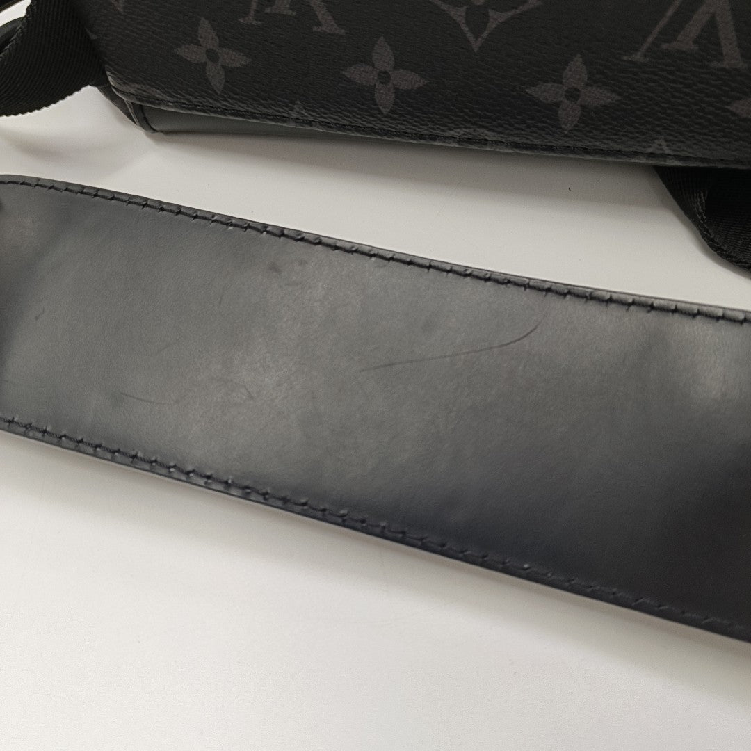 VOYAGER PM Monogram Coated Canvas Black