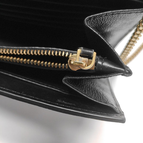 Calfskin Shoulder Bag Black