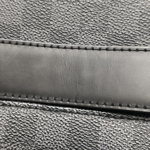 STEEVE Damier Graphite Coated Canvas Gray