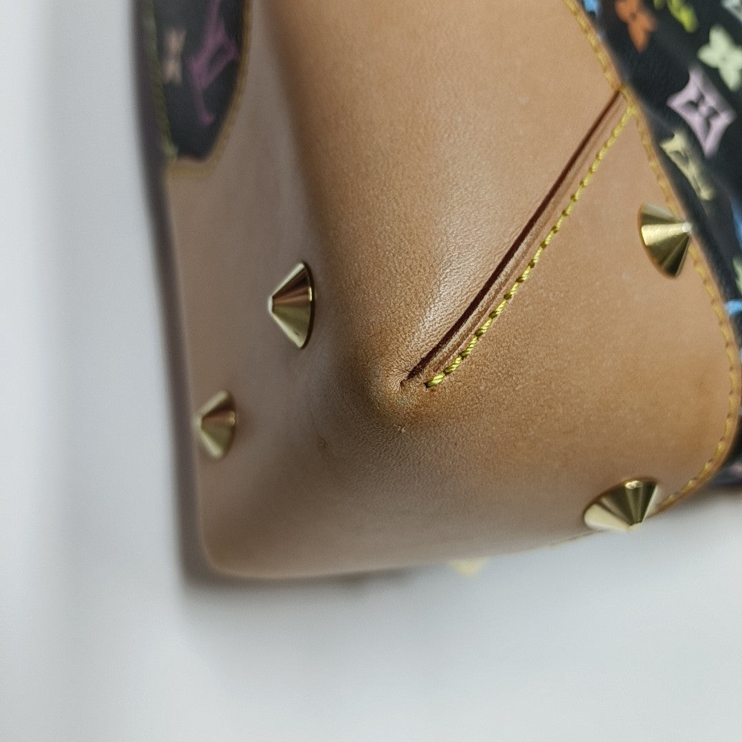LV × TM JUDY Monogram Coated Canvas Black
