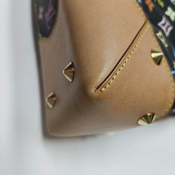 LV × TM JUDY Monogram Coated Canvas Black