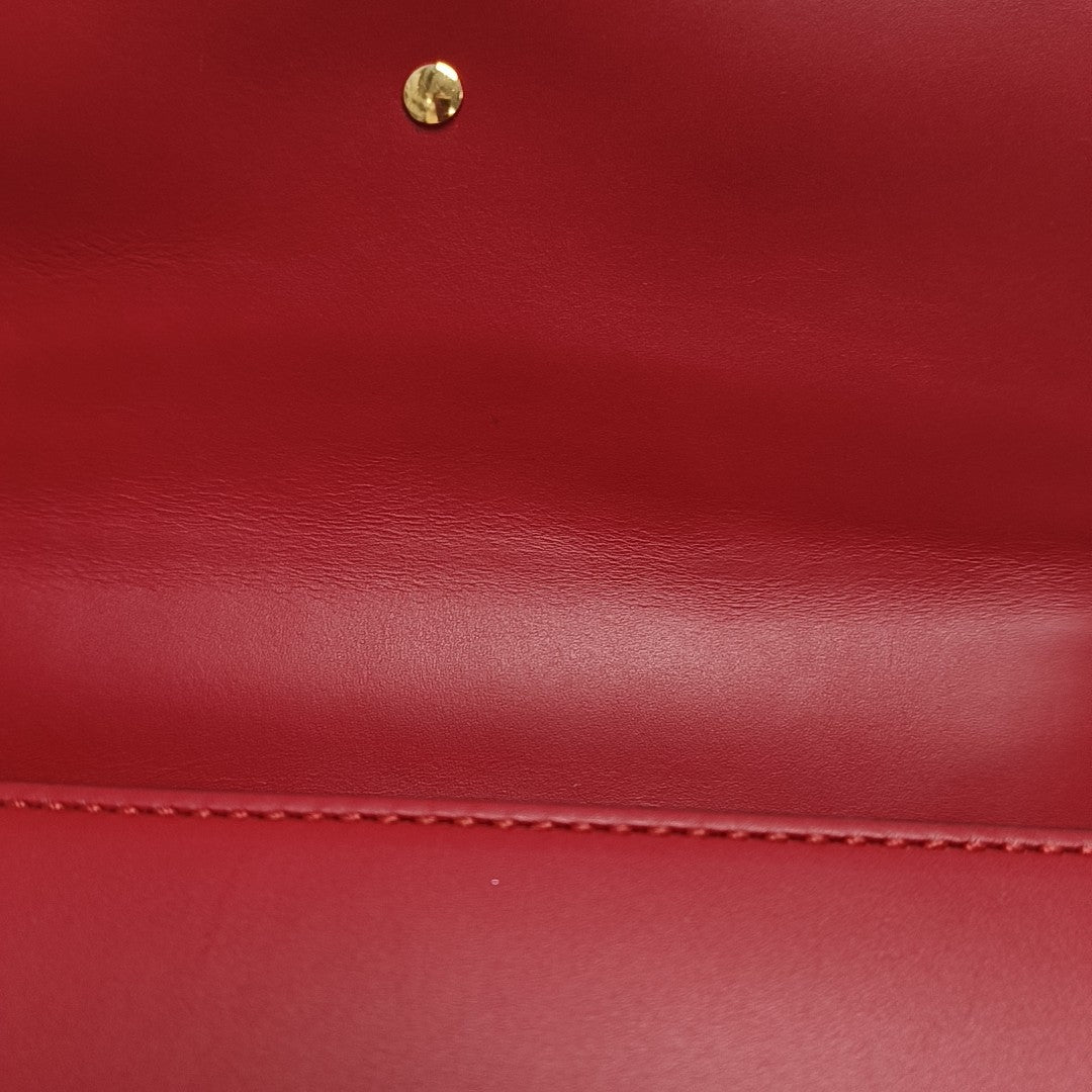 Sylvie Small Calfskin Red