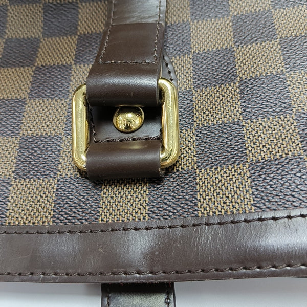 HAMPSTEAD PM Damier Ebene Coated Canvas Brown