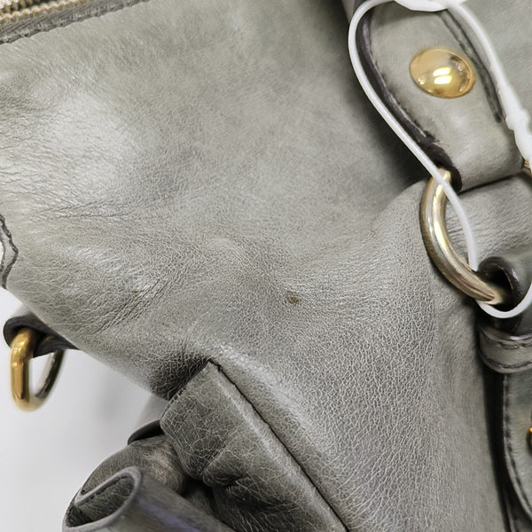 Bow Calfskin Gray