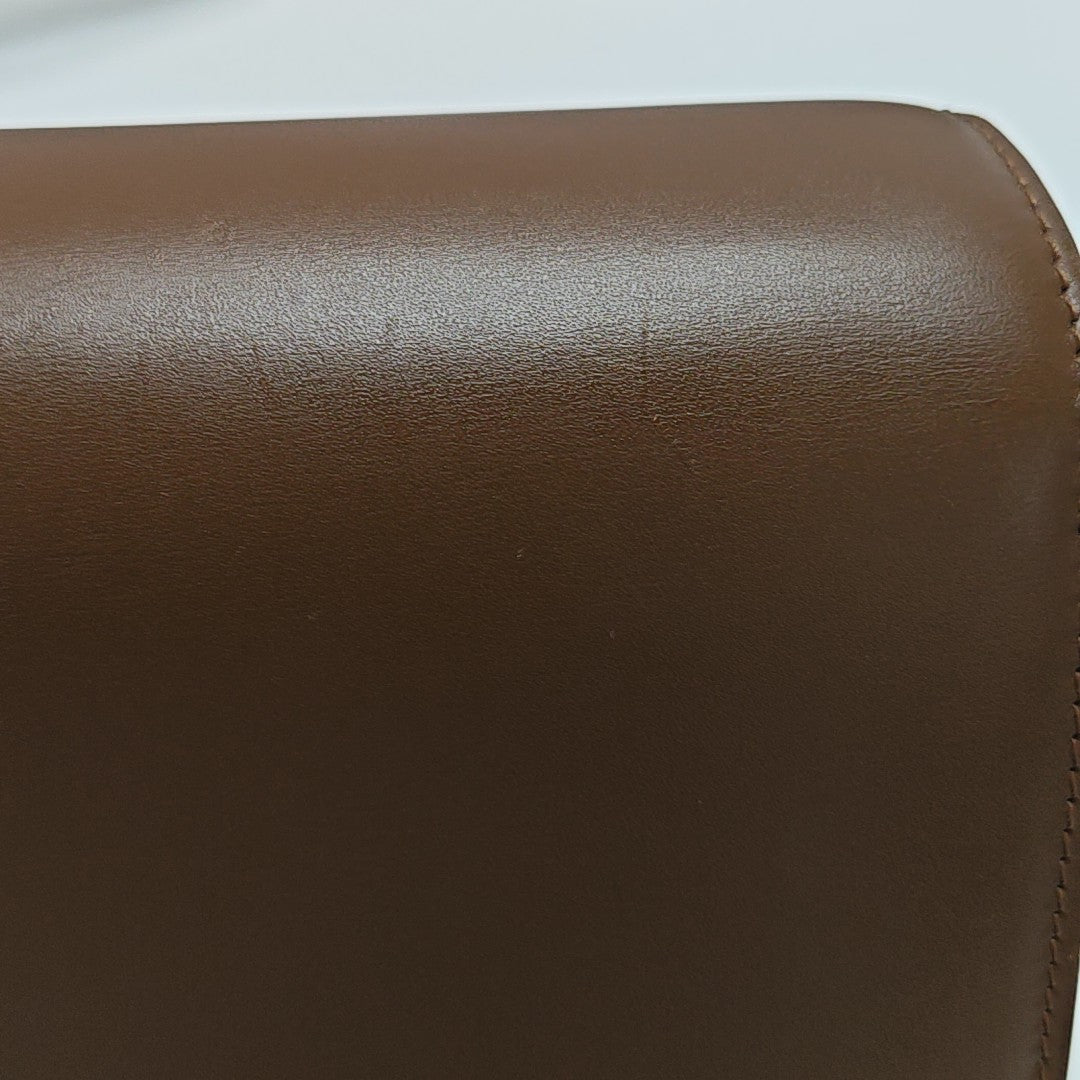 CLASSIC BOX Mini Calfskin Brown