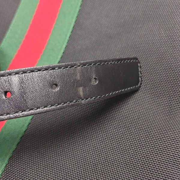 Fabric Shoulder Bag Black