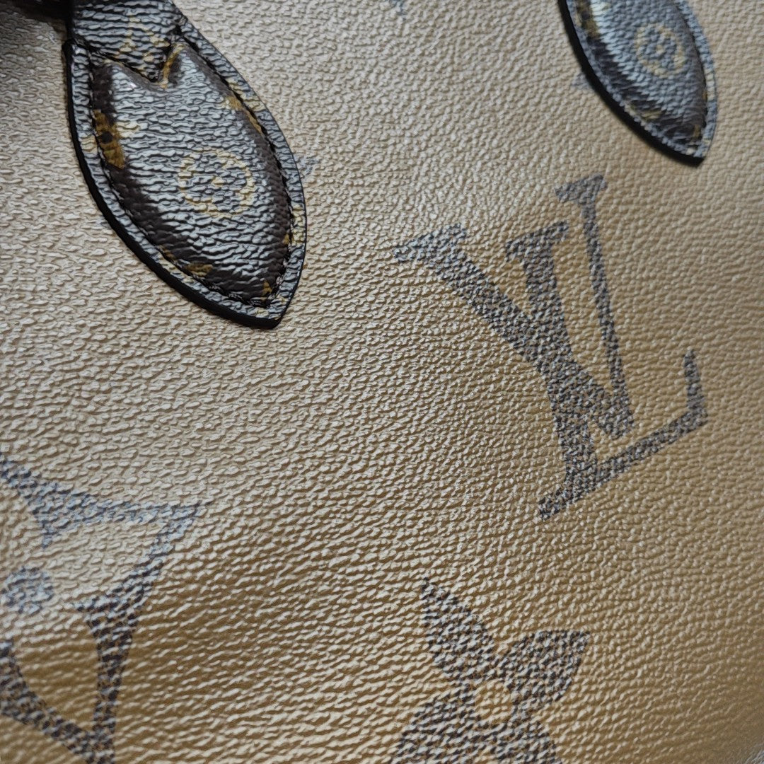 ONTHEGO PM Monogram Coated Canvas Brown