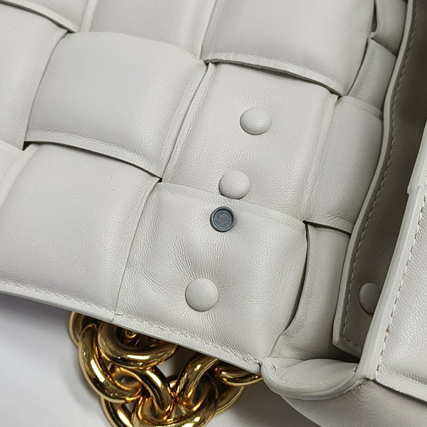 Cassette Medium Lambskin White