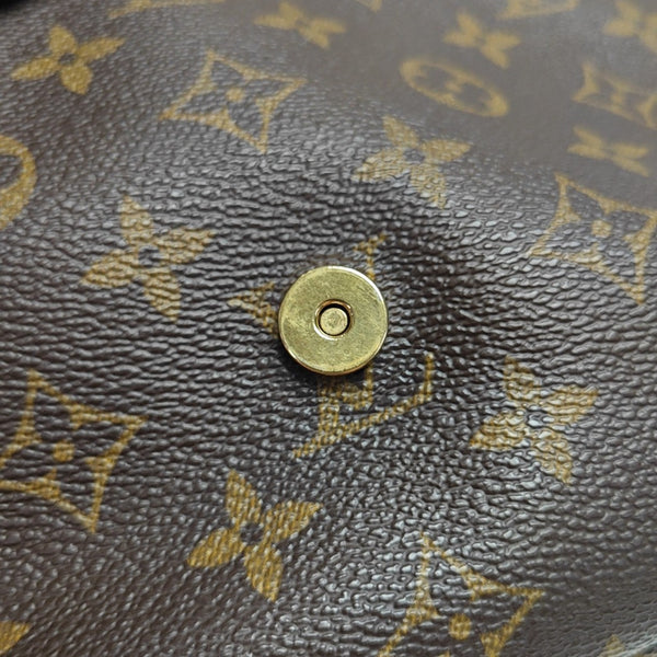 MUSETTE TANGO Monogram Coated Canvas Brown