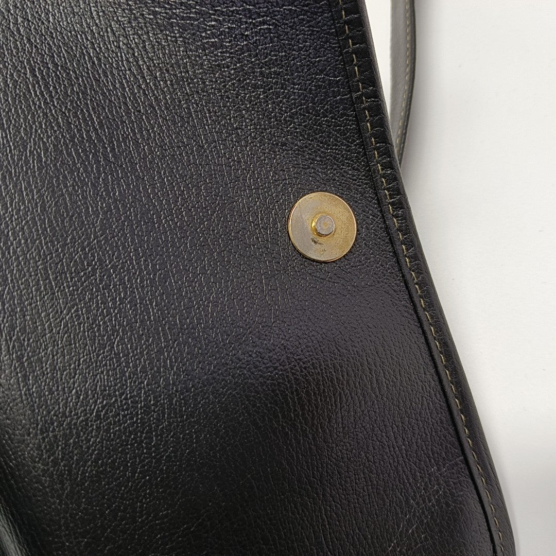Calfskin Shoulder Bag Brown