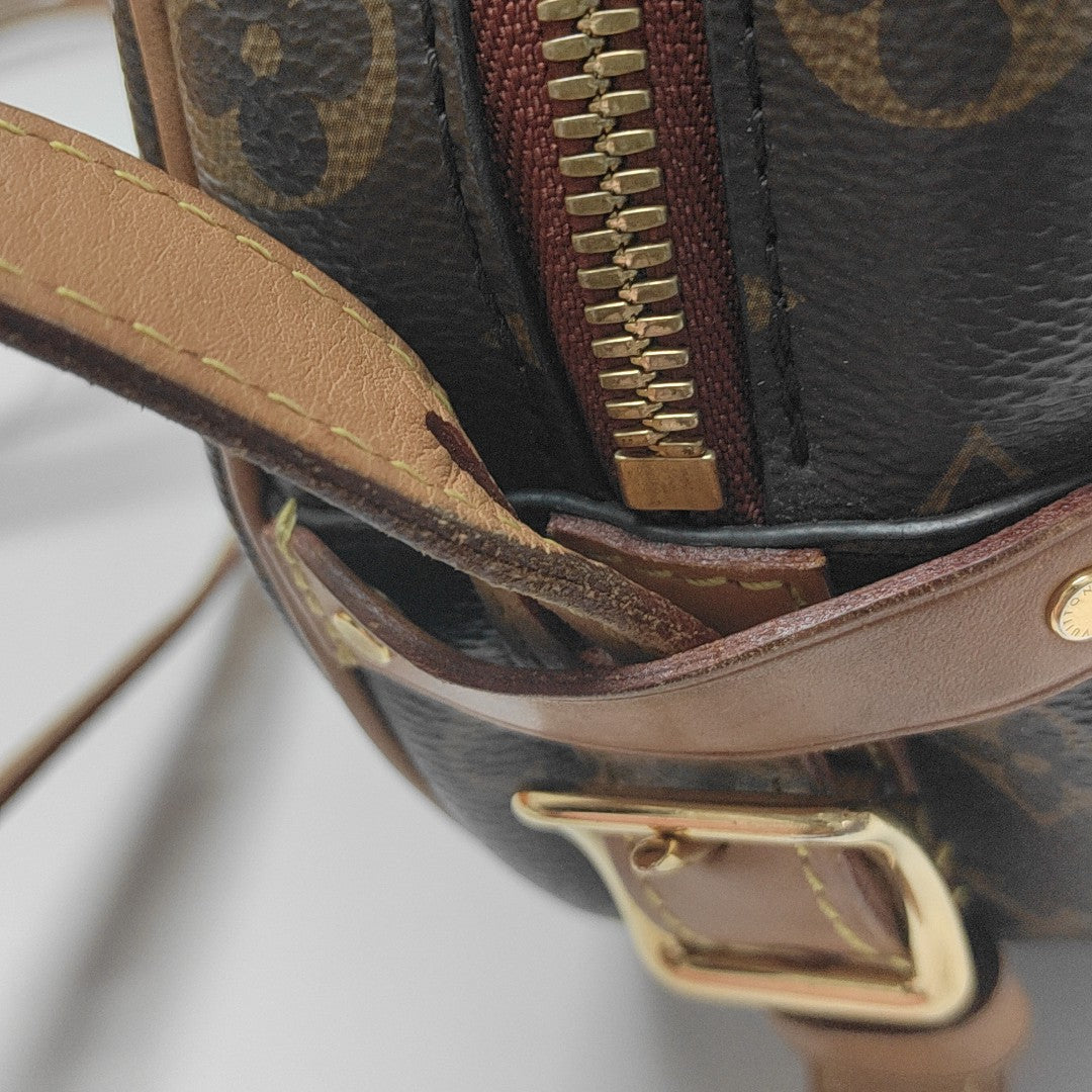 BOITE CHAPEAU MM Monogram Coated Canvas Brown