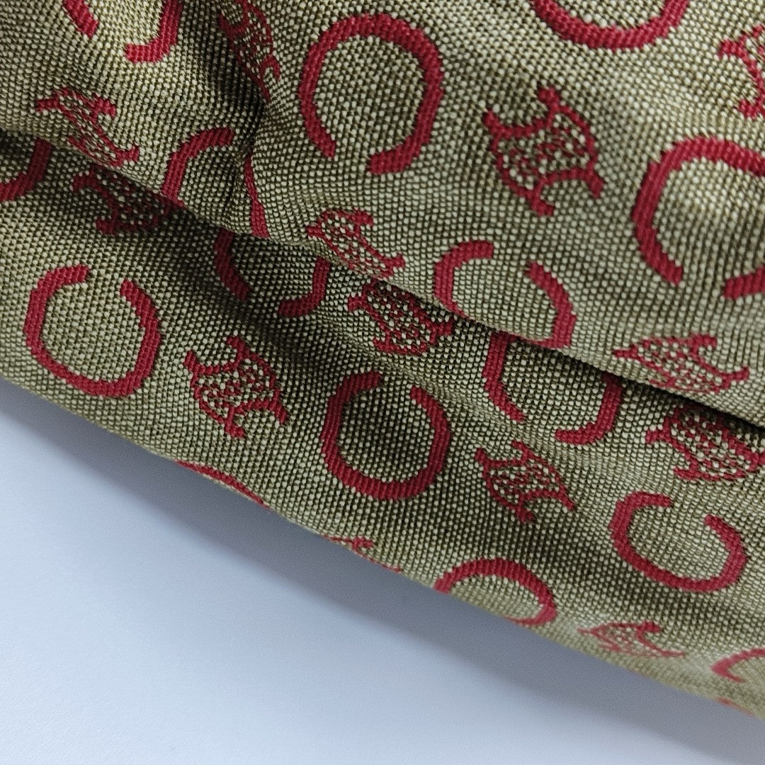 Canvas Top Handle Bag Brown