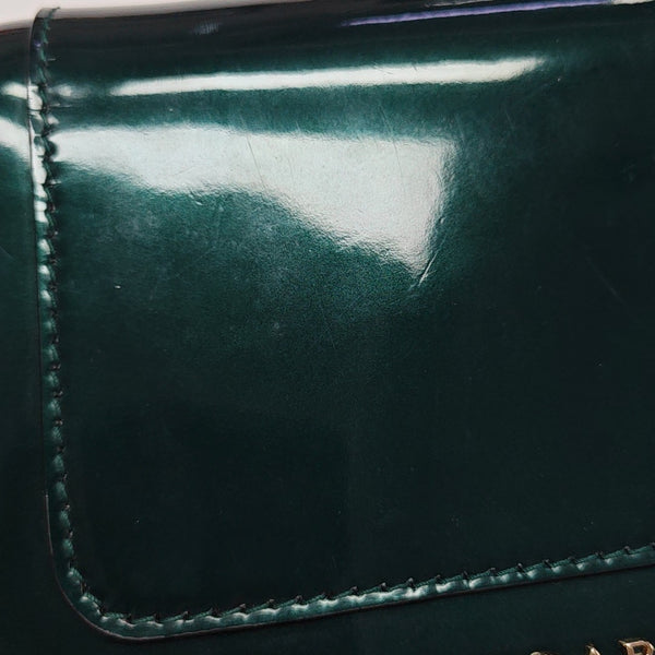 SERPENTI FOREVER Small Patent Leather Green