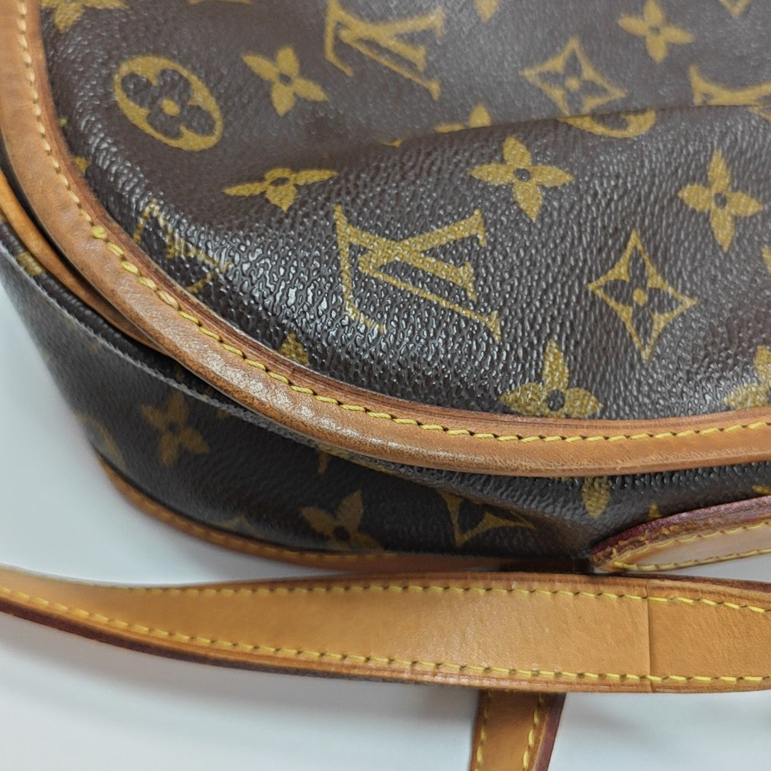 MENILMONTANT PM Monogram Coated Canvas Brown
