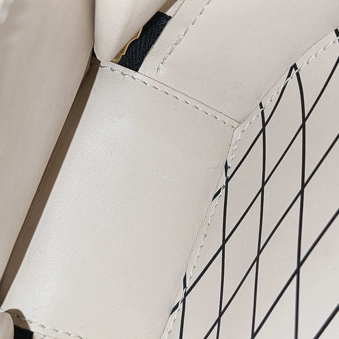 BOITE CHAPEAU Mini Monogram Coated Canvas Brown