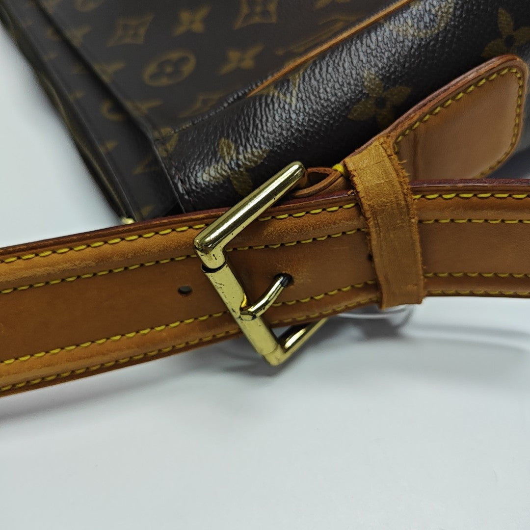 VIVA CITE Monogram Coated Canvas Brown